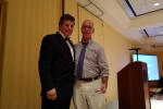 Bob Banker receives Outgoing Board Member recognition from Vincent LaRusso, C.P.