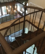 Specialty Honorable Mention – Michael King – South Region – Ostrich Hide Handrail Specialty Honorable Mention – Michael King – South Region – Ostrich Hide Handrail