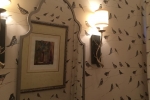 Bird Pattern Wallpaper - Powder Room