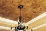 Stone Wallpaper - Ceiling - Dining Room