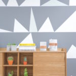 wallpaper - geometric grey white